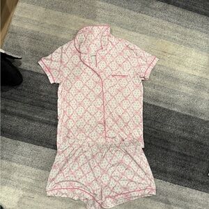 Roller Rabbit Baby Bow Hearts Pajama Set